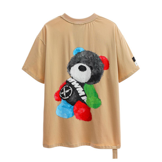 MWM Ανδρική κοντομάνικη μπλούζα Mike Teddy Print Tshirt